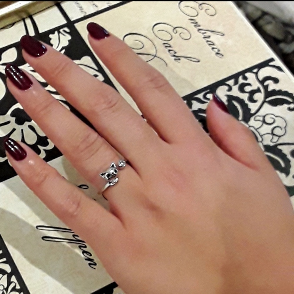 NEW S925 Kitty Ring